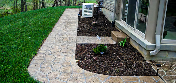 Sidewalk To House