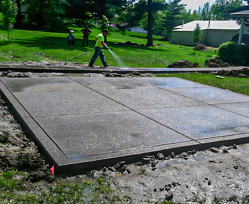 Exposed Aggregate Concrete
