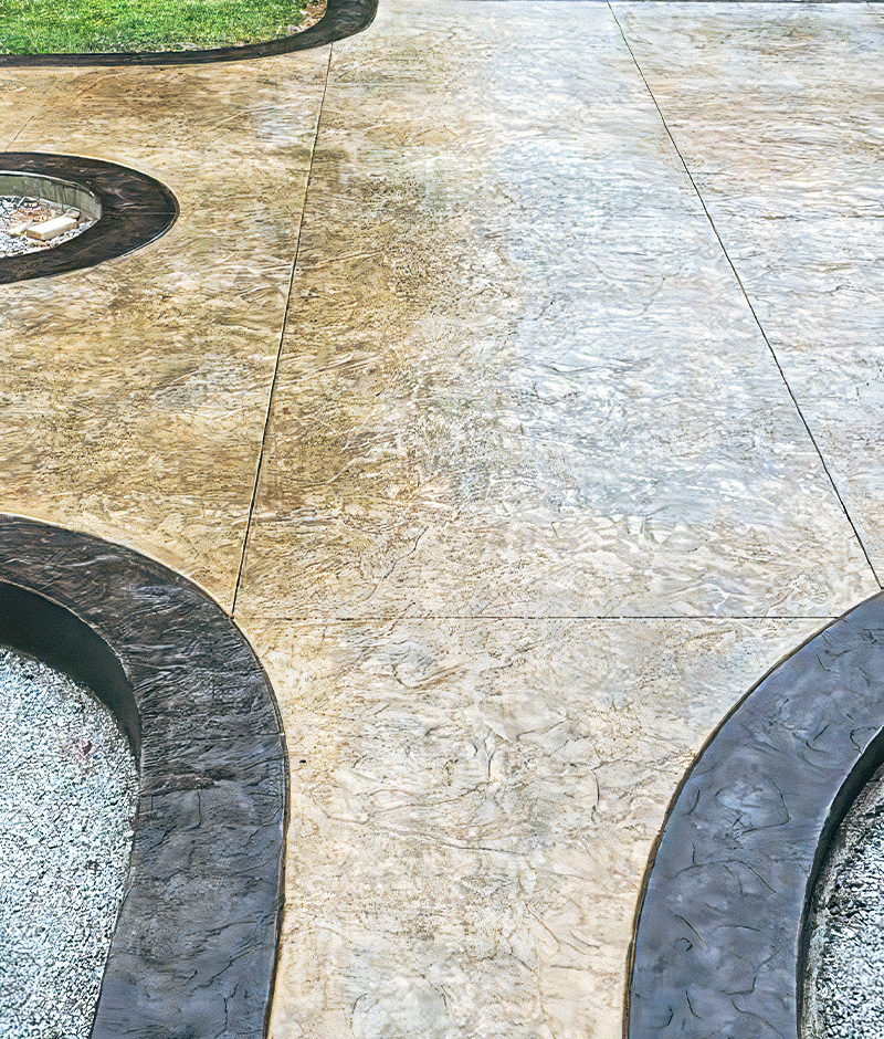 Textured & Colored Concrete
