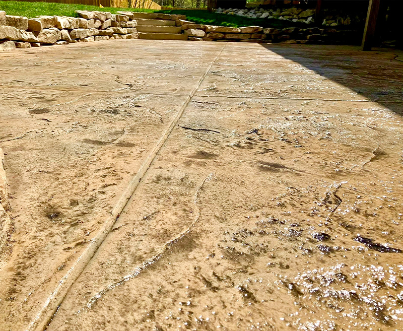 Textured & Colored Concrete